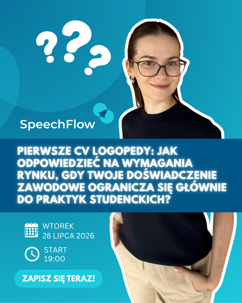SpeechFlow - genetator pomocy terapeutycznych