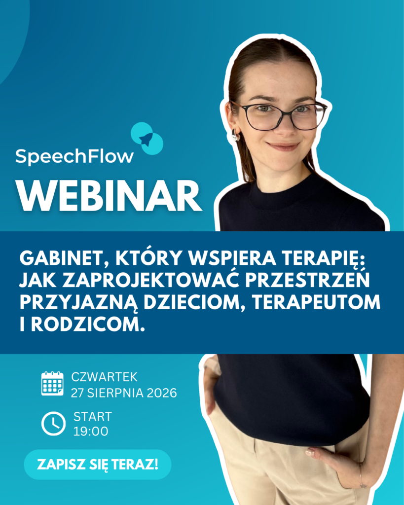 SpeechFlow - genetator pomocy terapeutycznych